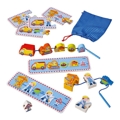Haba Building Site Threading Game