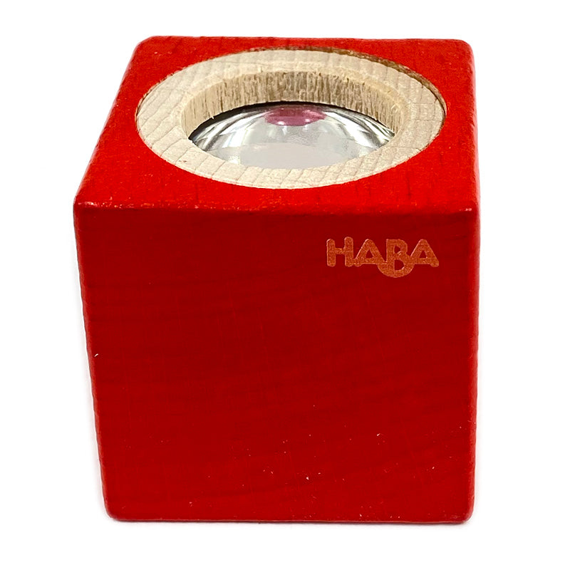 Haba Sound Block Red Kaleidoscope Front