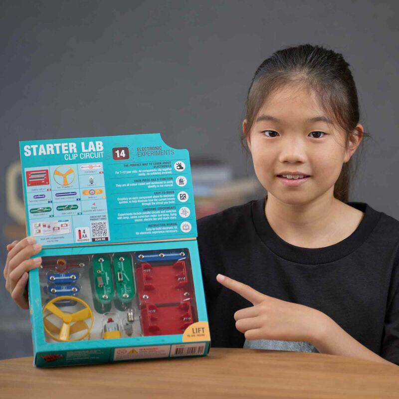 Heebie Jeebies Clip Circuit Starter Kit Girl Box