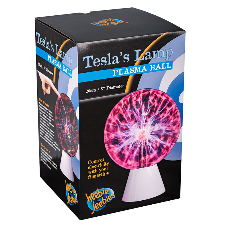Heebie Jeebies Tesla's Lamp Plasma Ball 20cm Box