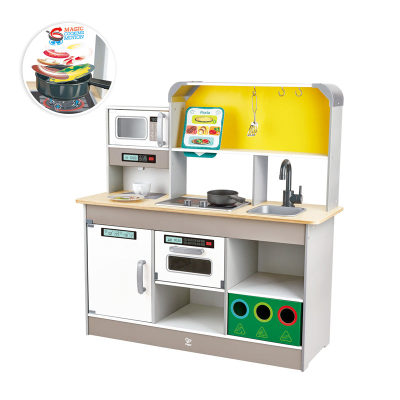 Hape Deluxe Kitchen with Fan Stove