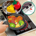 Hape Deluxe Kitchen with Fan Stove Pan