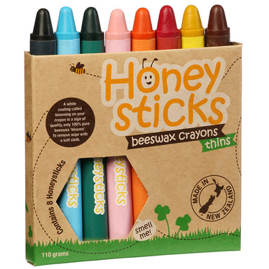 Honeysticks Beeswax Crayons Thins Box