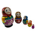 Russian Treasures Village Traditional Babushka Dolls 5pc 3