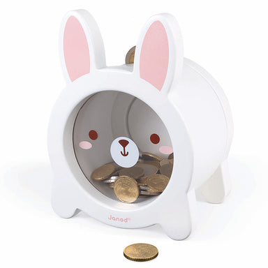 Janod Rabbit Moneybox Money
