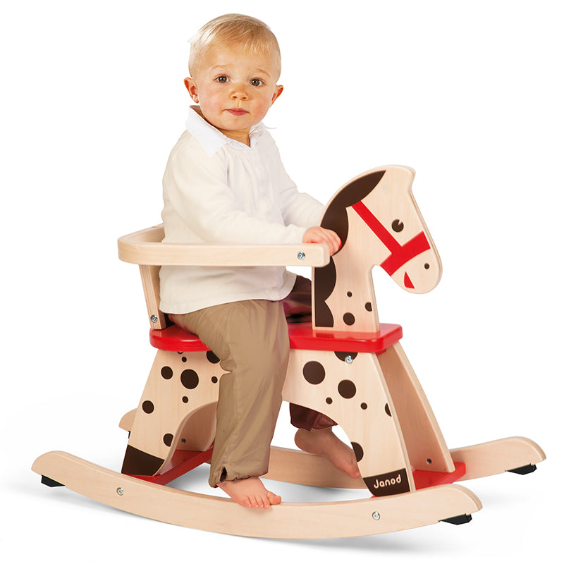 Janod Caramel Rocking Horse Boy