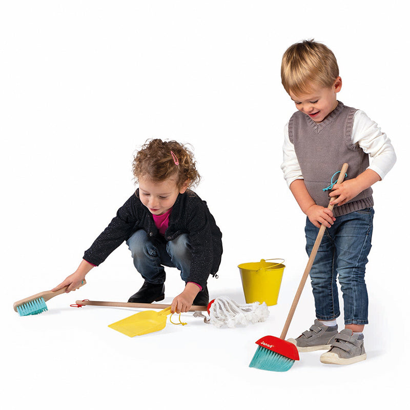 Janod Cleaning Set Children Playing