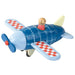 Janod Magnetic Blue Wooden Plane