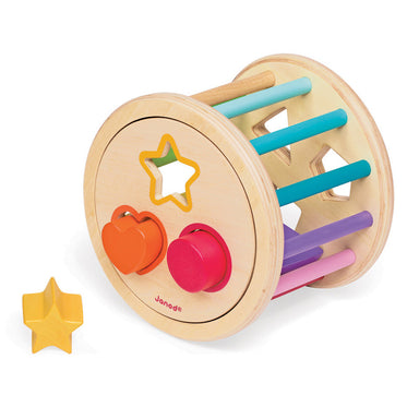 Janod Wooden Rolling Shape Sorter 3