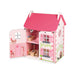 Janod Furnished Madamoiselle Doll House Pink Door Open 2