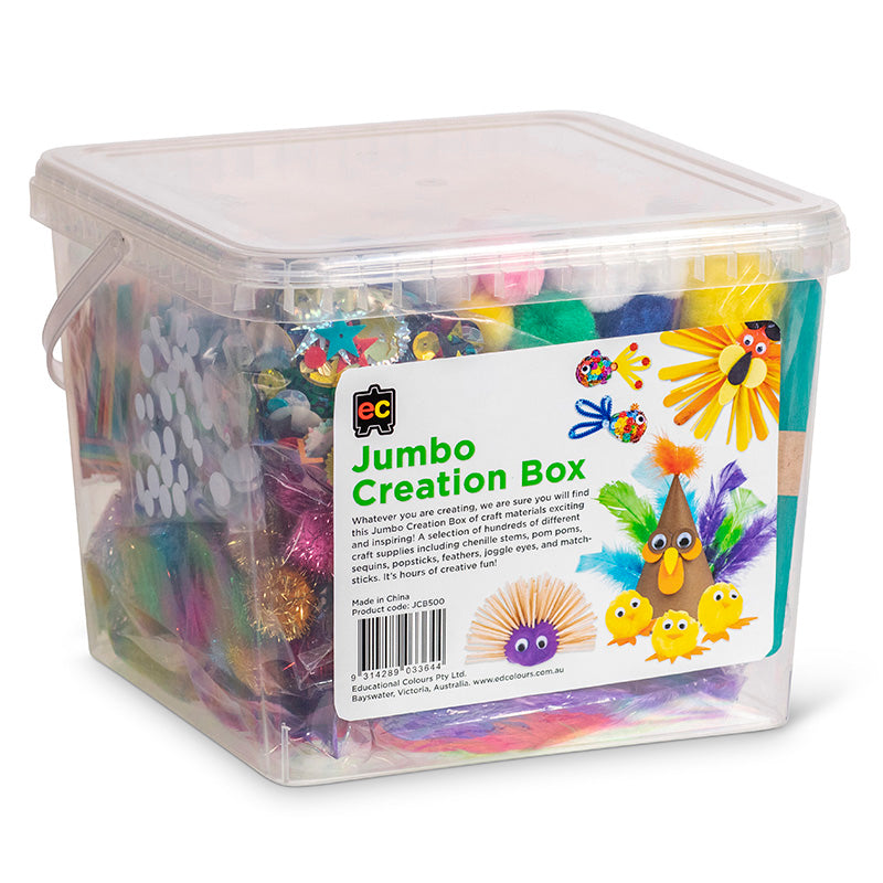 Educational Colours Jumbo Creations Box