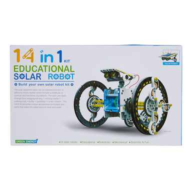 Johnco 14 in 1 Educational Solar Robot Kit Box