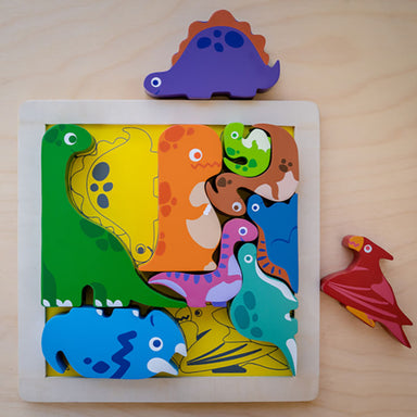 Kiddie Connect Dinosaurs Chunky Puzzle 2
