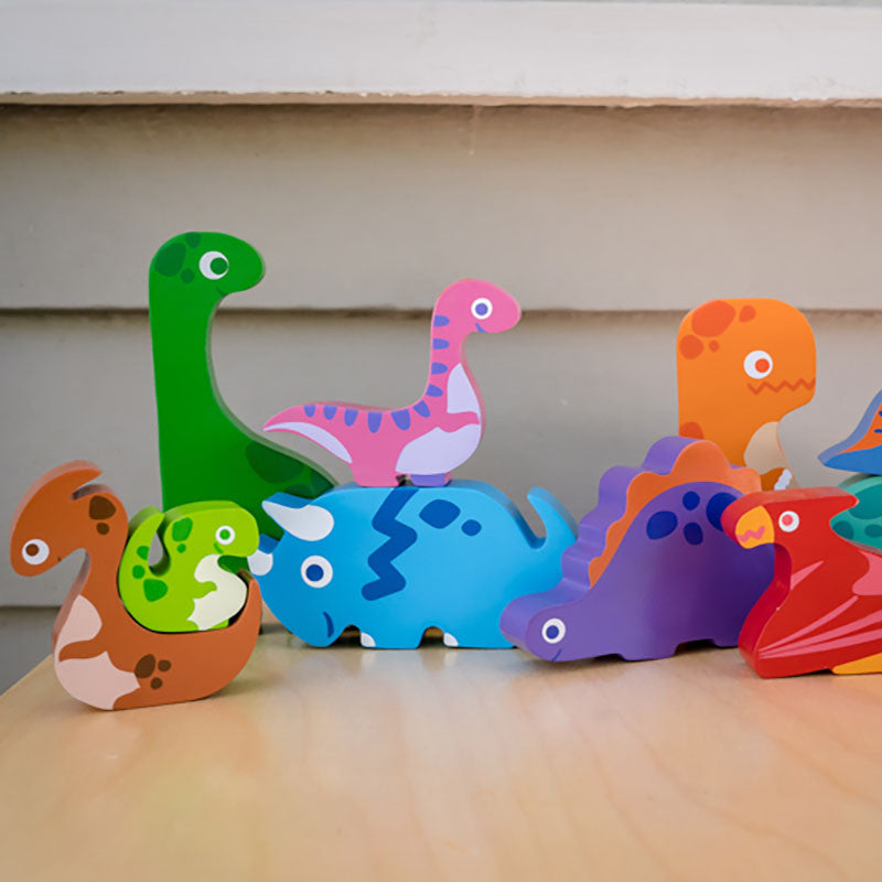 Kiddie Connect Dinosaurs Chunky Puzzle Pieces