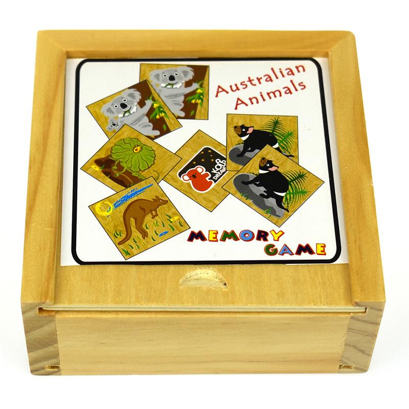 Koala Dream Australian Animal Memory Game Box