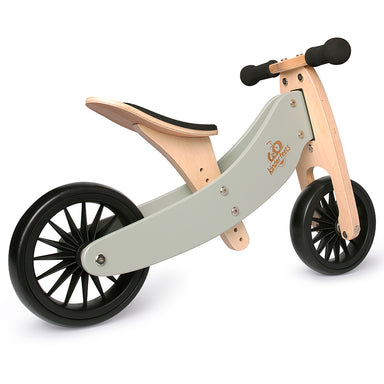 Artiwood Tiny Tot PLUS Silver Sage 2-in-1 Balance Bike and Trike 2 Wheel