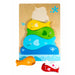 Kiddie Connect Wooden Fish Stacker Puzzle 2
