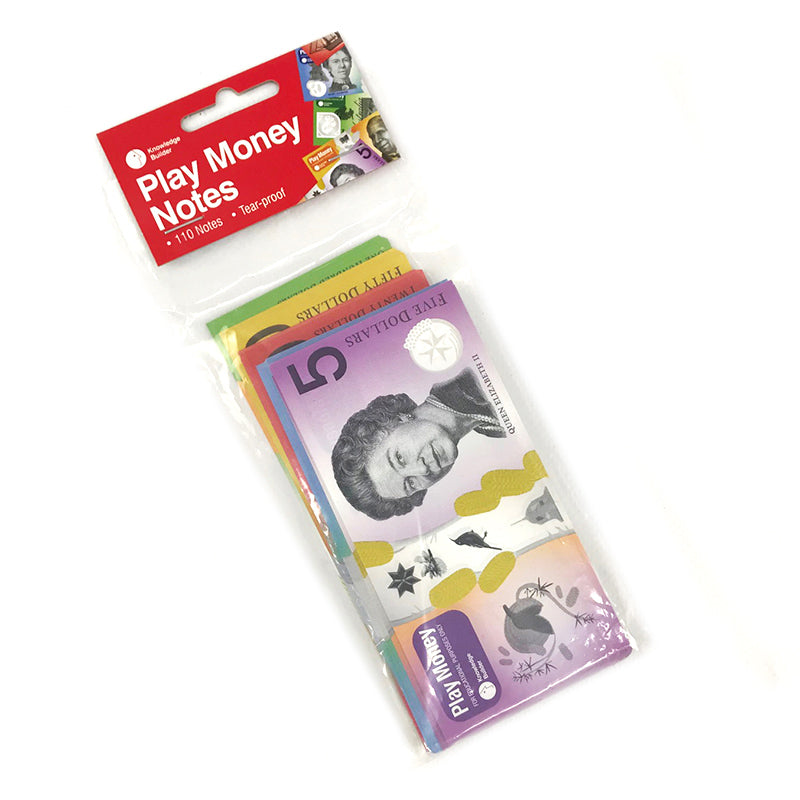 Knowledge Builder Play Money Notes