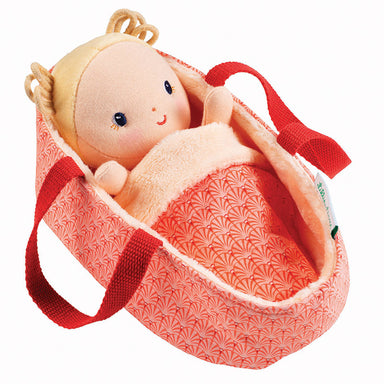 Lillipuitens Baby Anais in Carry Basket