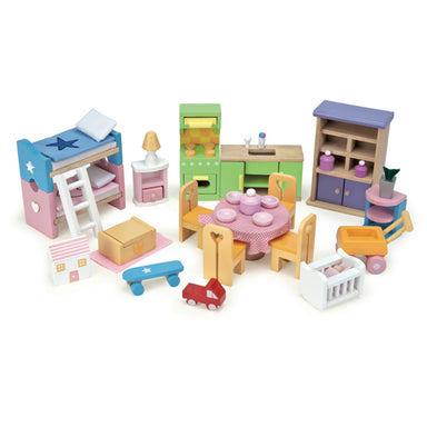 Le Toy Van Starter Doll House Furniture Set 