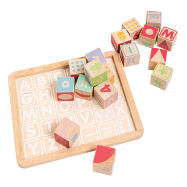 Le Toy Van Petilou ABC Blocks Tray