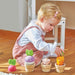 Le Toy Van Petilou Stacking Veggies Girl Playing