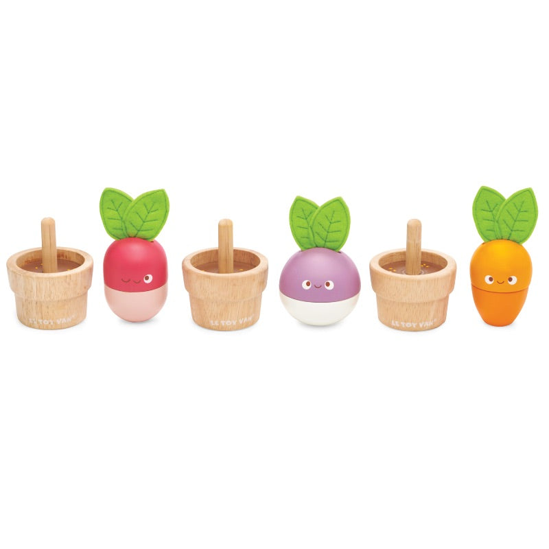 Le Toy Van Petilou Stacking Veggies Pieces