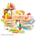 Le Toy Van Honeybake Market Play Food Meat Crate Range