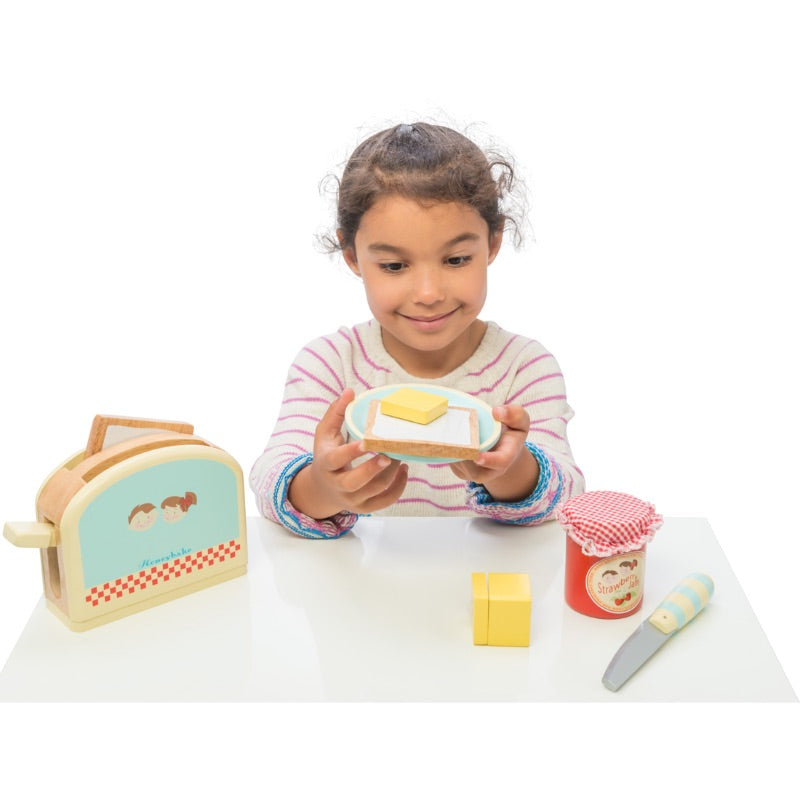 Le Toy Van Honeybake Toaster Set Girl 