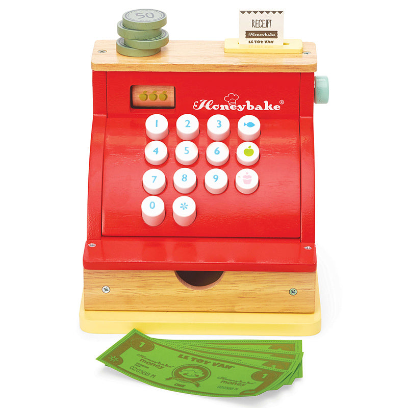 Le Toy Van Honeybake Cash Register Front