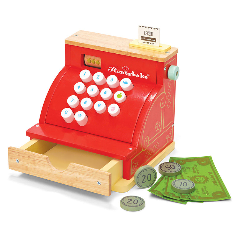 Le Toy Van Honeybake Cash Register Drawer Open
