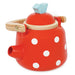 Le Toy Van Honeybake Dotty Kettle Handle down