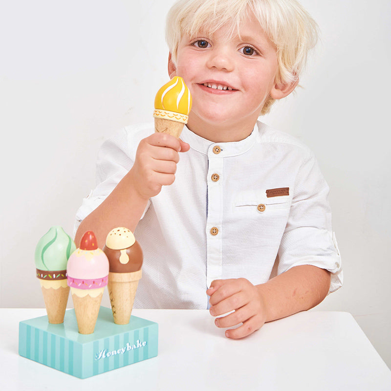 Le Toy Van Honeybake Ice Cream Set Boy