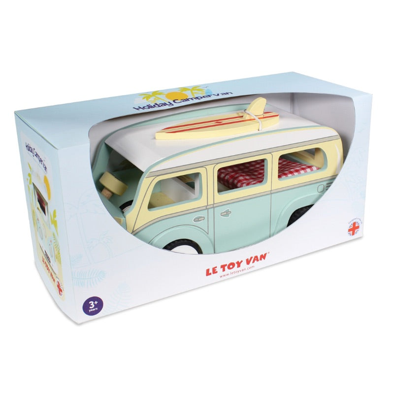 Le Toy Van Holiday Campervan Packaging
