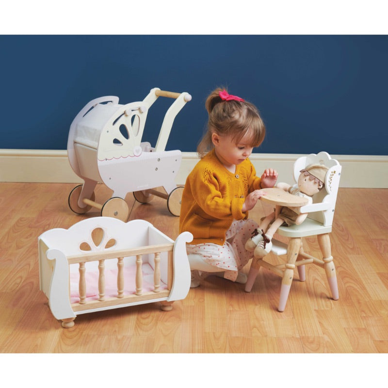 Le Toy Van Honeybake Doll High Chair Girl