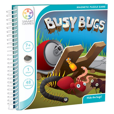 Smart Games Busy Bugs Magnetic Travel Game Cover