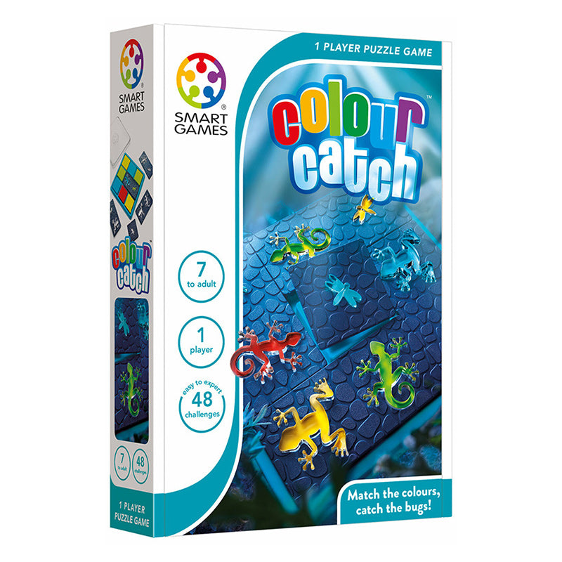 Smart Games Colour Catch Single Player Multi Level Strategy Game Packaging
