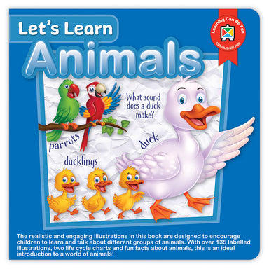 Learning Can Be Fun Let's Learn Animals Board Book
