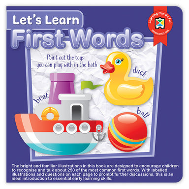 Learning Can Be Fun Let's Learn First Words