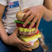 Make Me Iconic Australian Wooden Stacking Burger Hands