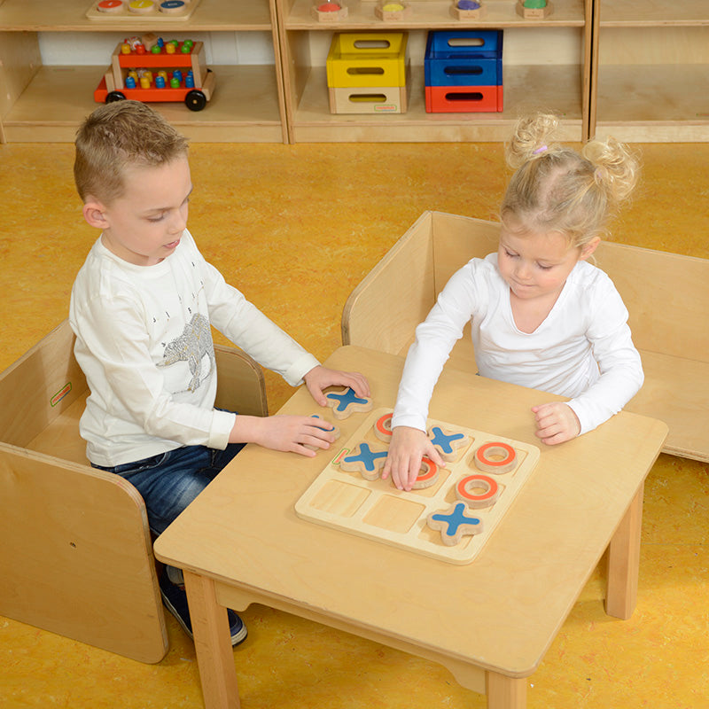 Masterkidz Tic Tac Toe Board Children Playing