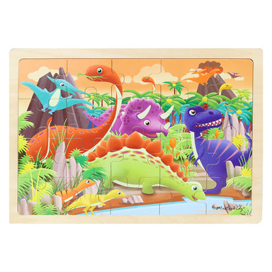 Masterkidz Jigsaw Puzzle Dinosaurs 20 Pieces Completed