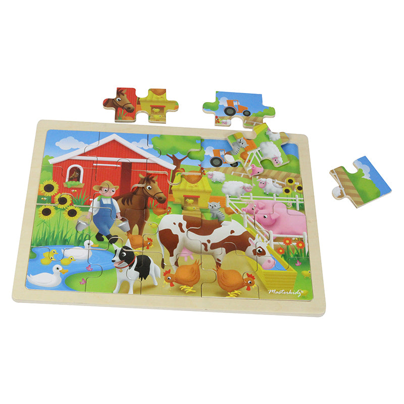 Masterkidz Jigsaw Puzzle Farm 20 Pieces