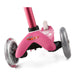 Mini Micro Scooter Deluxe Pink Front Wheels