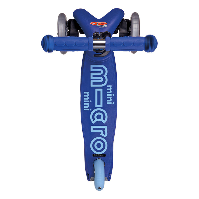Mini Micro Scooter Deluxe Blue Top View