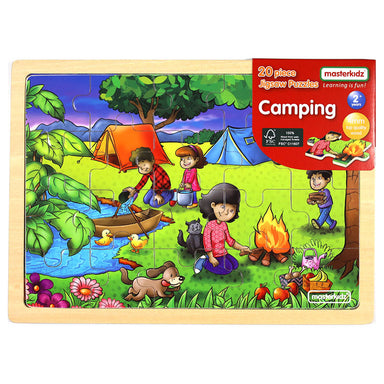 Masterkidz Jigsaw Puzzle Camping 20 Pieces Cover