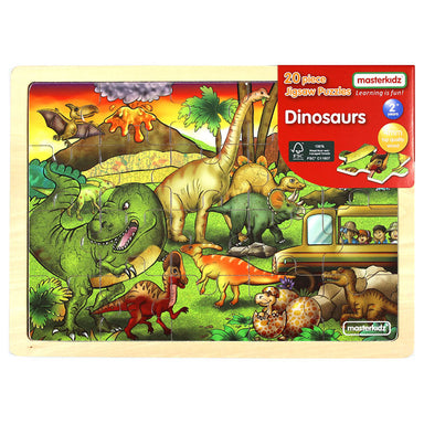Masterkidz Jigsaw Puzzle Dinosaur Adventures 20 Pieces Cover