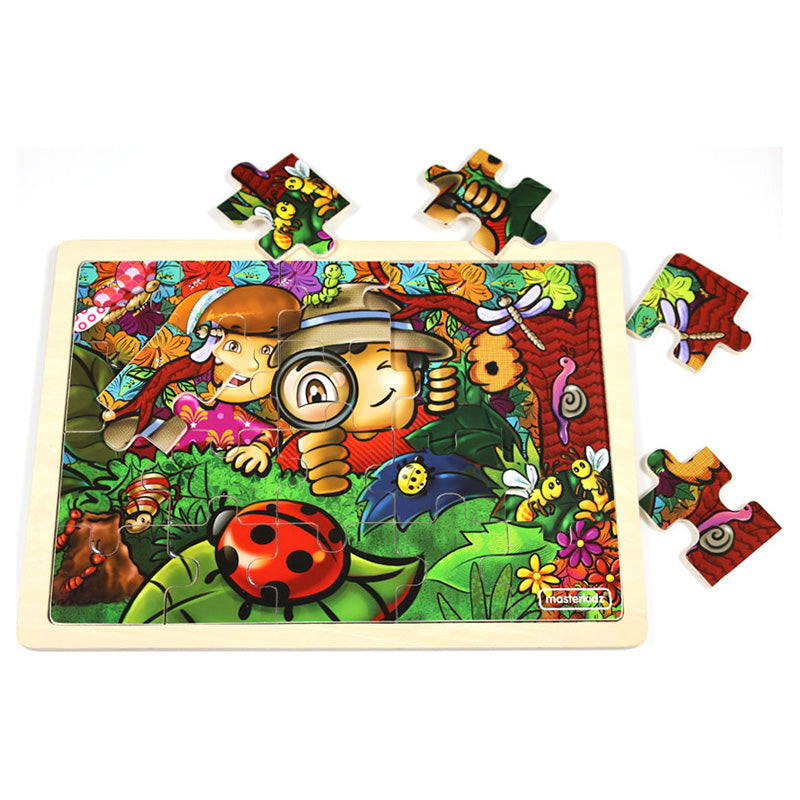 Masterkidz Jigsaw Puzzle Amazing Insect World 20 Pieces Pieces Out