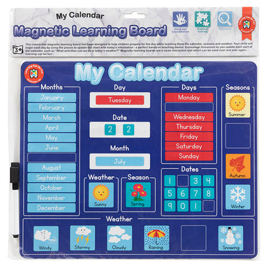 Learning Can Be Fun Magnetic Learning Board Calendar