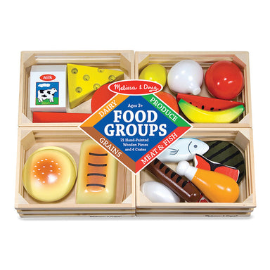 Melissa & Doug Food Groups 24 Pieces Packaging